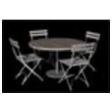 beer garden table-chair set