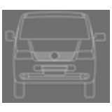 VW T5, Car, front view