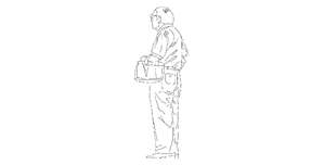 Man with bag