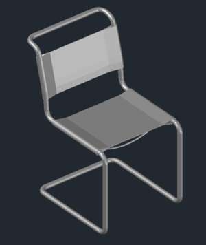 Cantilever Armchair similar to Mart Stam 