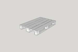 EUR-pallet DIN EN 13698-1