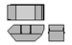 CAD Library: Garbage container 10 m³