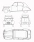 CAD Library: Citroen 2CV - Duck