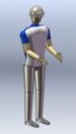 CAD Library: 3D person, Worker