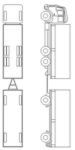 CAD Library: Truck and Trailer