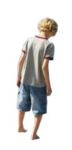 Masked Images: boy, standing